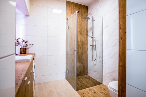 Koupelna v ubytování ADLER CHILL Apartments
