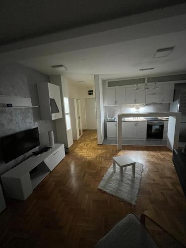APARTMAN VOJVODA JJにあるキッチンまたは簡易キッチン
