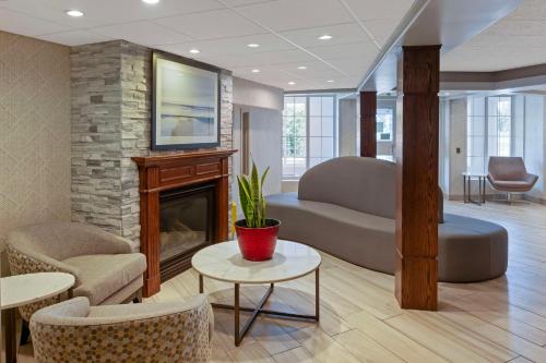 Χώρος καθιστικού στο Best Western Milton