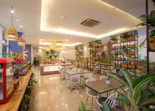 Zona de estar de Hotel FortunaGrande Malioboro Yogyakarta