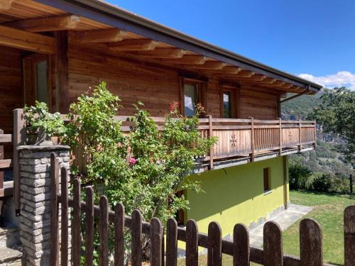 Zahrada ubytování Chalet Gorret