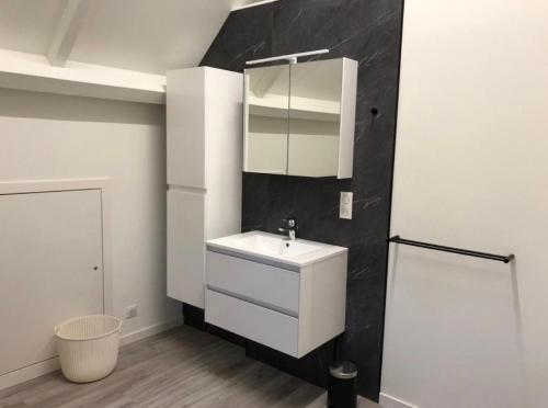 Koupelna v ubytování Le Lac Bleu huis 18