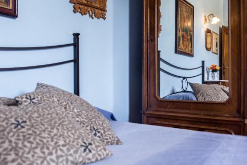 Cama o camas de una habitación en La Loggia Sul Nera