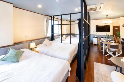 【5/24NEW OPEN】浅草徒歩3分/Max9名/無料駐車場/渋谷直通