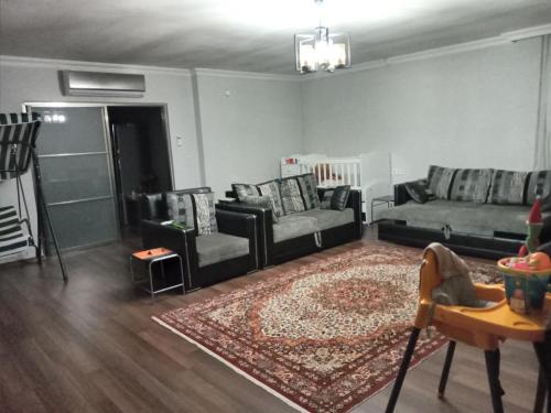 Posezení v ubytování Dinçoğlu tatil evi