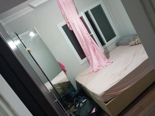 Postel nebo postele na pokoji v ubytování Dinçoğlu tatil evi