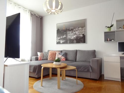 Well-equipped apartment with free parking