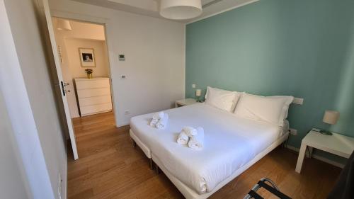 Postel nebo postele na pokoji v ubytování Ritter'S Rooms & Apartments