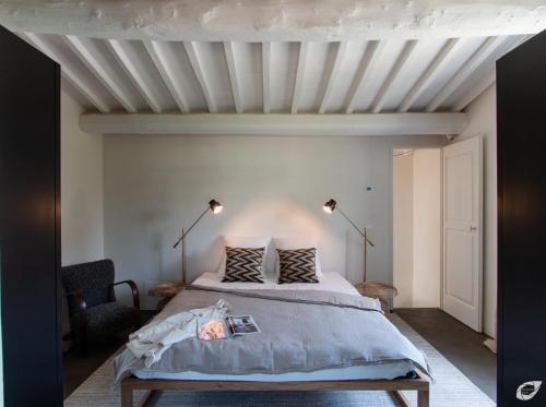 Voodi või voodid majutusasutuse Tenuta del Podestà villa di charme toas