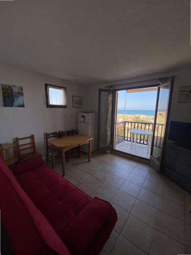 Appartement T3 avec terrasse donnant sur la mer sur Saint Pierre la Mer
