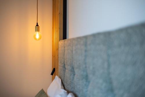 Postel nebo postele na pokoji v ubytování Hotel Alt Spaur