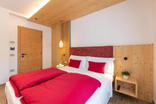 Postel nebo postele na pokoji v ubytování Hotel Alt Spaur