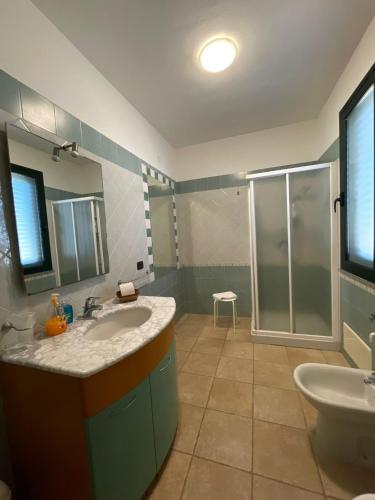Phòng tắm tại Camere Sole Et Luna