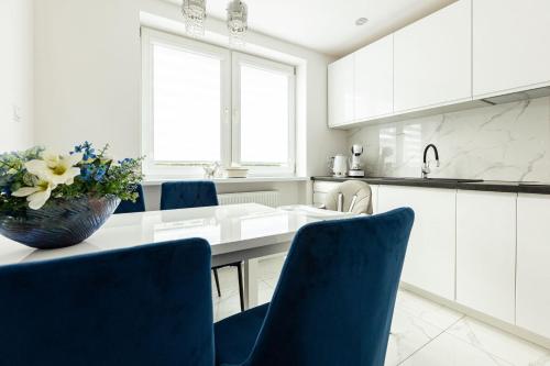 Η κουζίνα ή μικρή κουζίνα στο Apartamenty Marinet