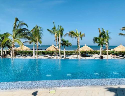 Bazén v ubytování Apartamento Samaria club de playa nebo v jeho okolí