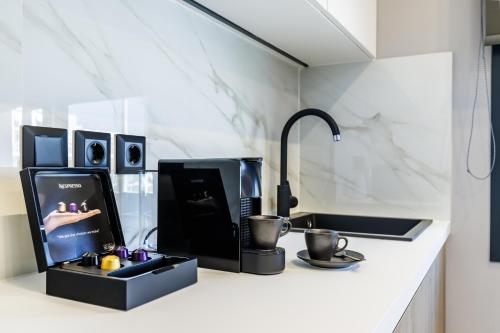 Nhà bếp/bếp nhỏ tại The Kokoon Volos Comfort Living