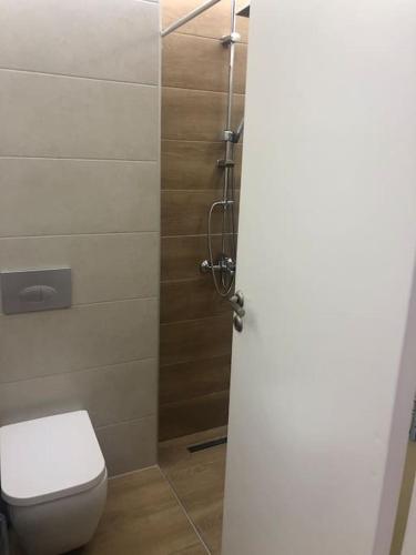 Bilik mandi di Appartement in Rhodos Stadt