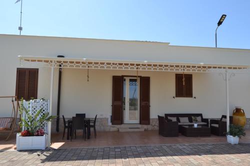 Patio alebo iná vonkajšia časť ubytovania La Casa di Giada