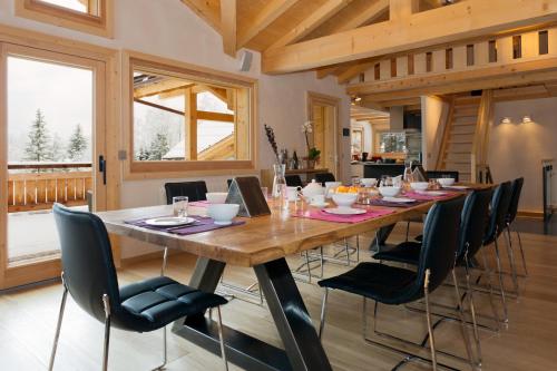 Chalet Isabelle Mountain lodge 5 stars 6 bedroom en suite sauna spa inox photo 24