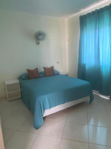 Postel nebo postele na pokoji v ubytování Apartamento Turquesa en Bayahibe