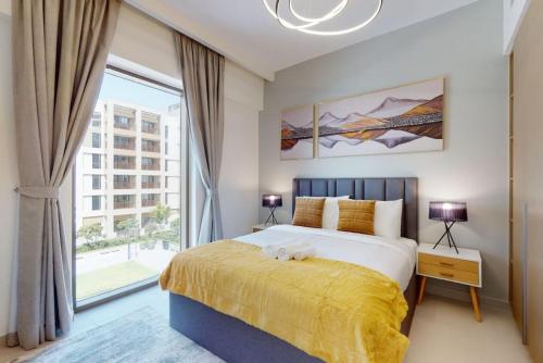 Katil atau katil-katil dalam bilik di Summer at Creek Beach - Sophisticated One Bedroom