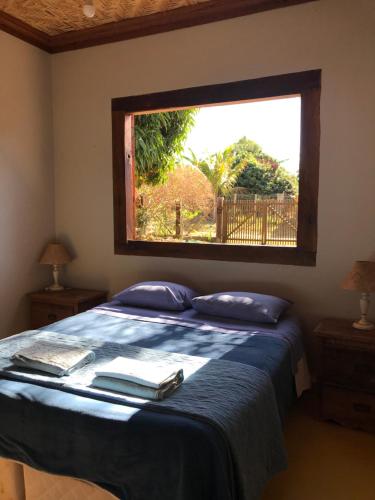 Postel nebo postele na pokoji v ubytování Casa Luz