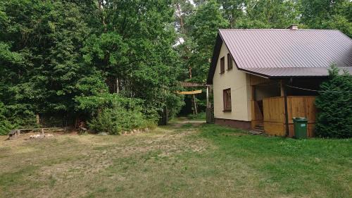 Ogród w obiekcie Wilcza Jama