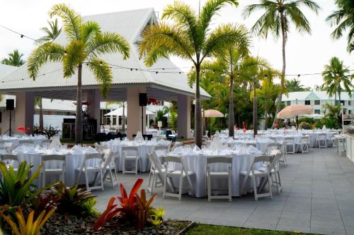 Restaurace v ubytování Sheraton Grand Mirage Resort, Port Douglas
