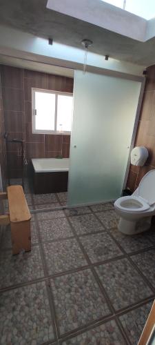 Kylpyhuone majoituspaikassa Hiker's Home - Hostel Inn