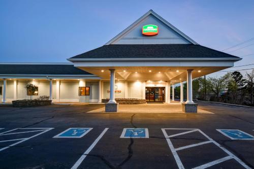 a k rite aid building with a sign on it at Courtyard Cape Cod Hyannis in Hyannis