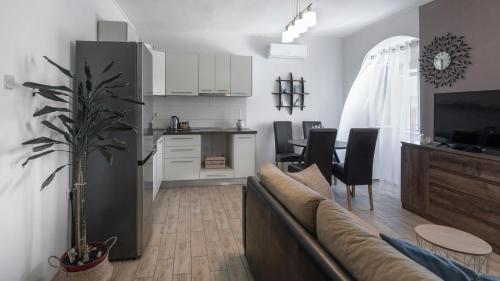 Η κουζίνα ή μικρή κουζίνα στο Apartment Feratjer