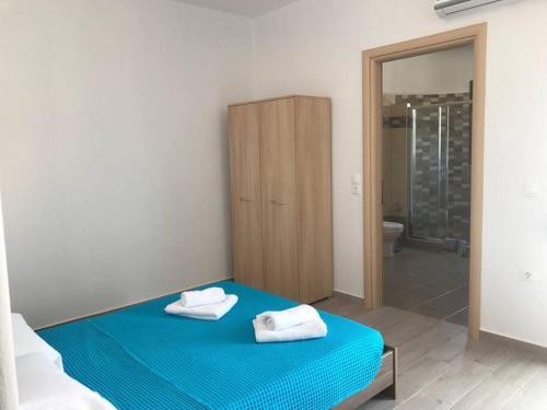 Koupelna v ubytování Karpadise Villa