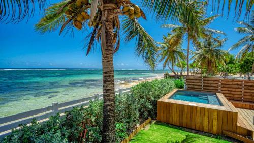 Accès plage pour villa pieds dans l'eau - GPMO14