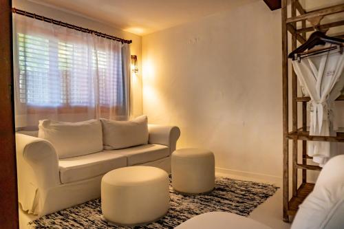 Χώρος καθιστικού στο Villas de Gaia Hotel Boutique