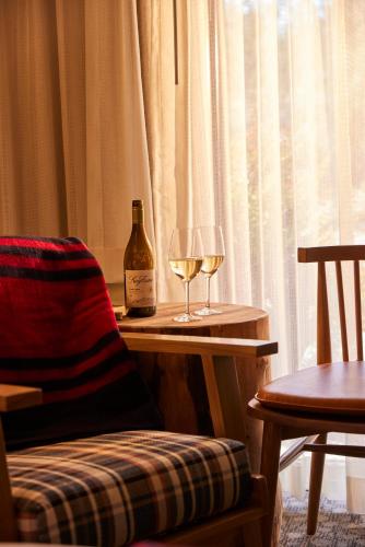 Getränke in der Unterkunft Riverhouse Lodge