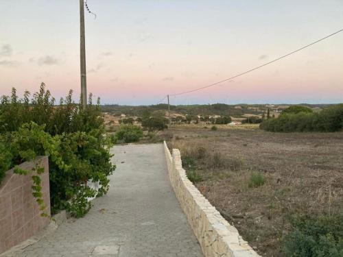 a path in the middle of a field at Casa Manuel J. J. M -Alfambras, Aljezur - Quiet Country House in Aljezur