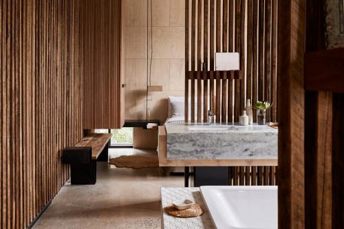 Un baño de Drift House