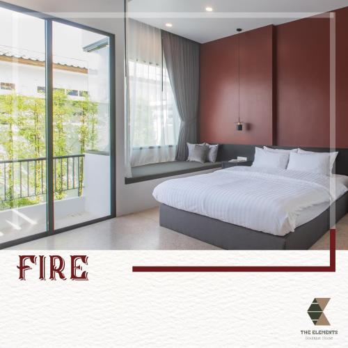 Katil atau katil-katil dalam bilik di The Elements Boutique House