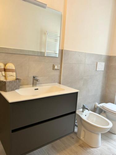 Koupelna v ubytování B&B Il Podestà