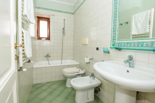 Koupelna v ubytování Sosandra Rooms