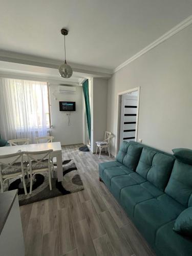 Ruang duduk di Apartment Gamsakhurdia Strret In Kutaisi