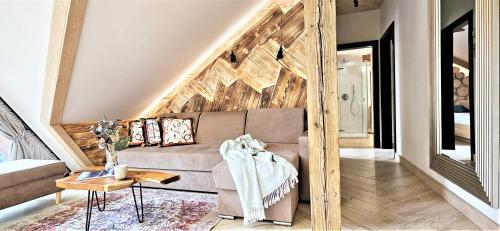 Zona de estar de VIP APARTAMENTY Chałubińskiego APART
