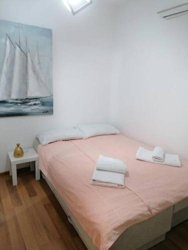 Llit o llits en una habitació de Smile