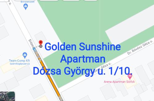 Golden Sunshine Apartman 8600 Siófok, Dózsa György utca 1/10. kép - 3