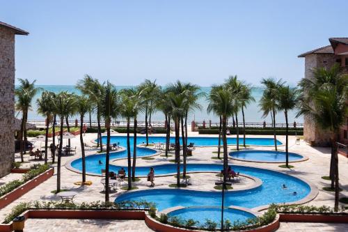 Bazén v ubytování [KaririBeach319B] Suíte com vista incrível nebo v jeho okolí