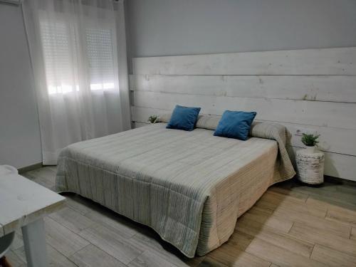 Ένα ή περισσότερα κρεβάτια σε δωμάτιο στο Posada de la plata