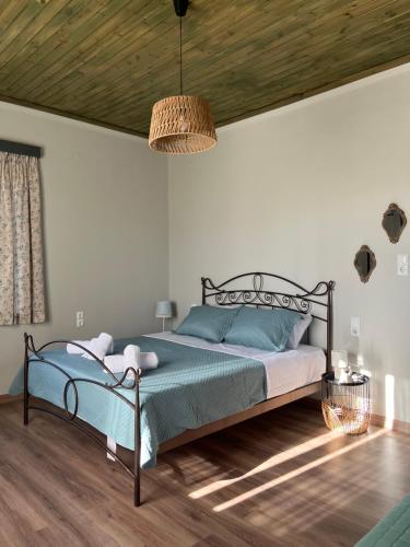 Postel nebo postele na pokoji v ubytování Kostoulashouse