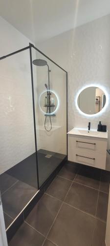 Ванная комната в Le petit Godron