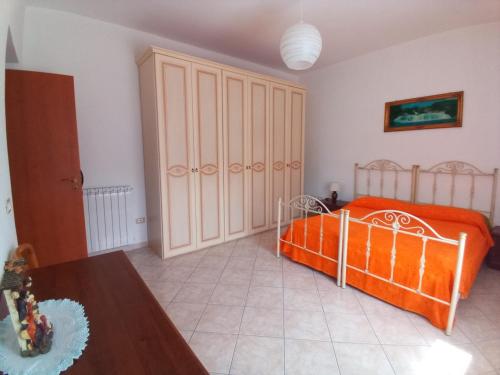 Letto o letti in una camera di Casa indipendente