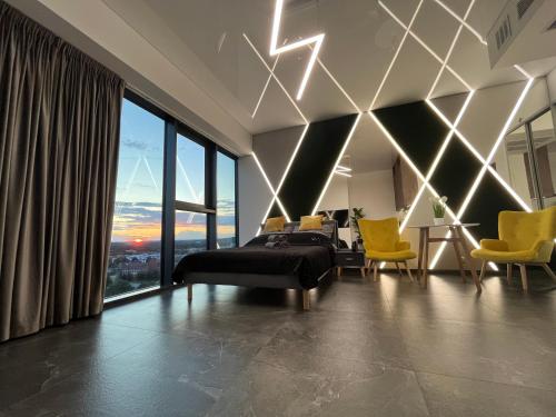 Hanza Tower - SCANDIA Apartment, 16 Floor, Sunset View